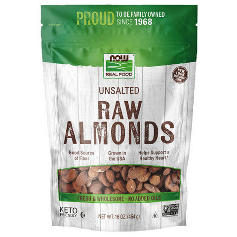 Now Foods, Raw Almonds, 1 lb Now Foods