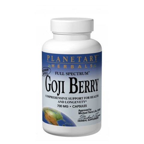 Planetary Herbals, Goji Berry Full Spectrum, 180 caps Planetary Herbals