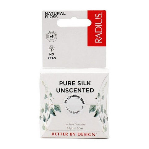 Radius, Pure Silk Unscented Natural Floss, 30 meters Radius