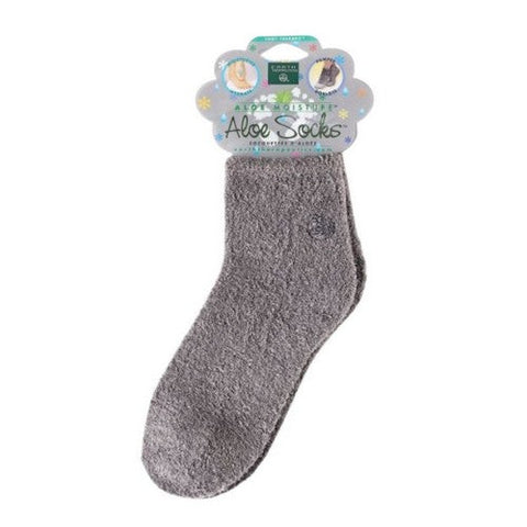 Earth Therapeutics, Aloe Moisturising Socks, Black pair Earth Therapeutics