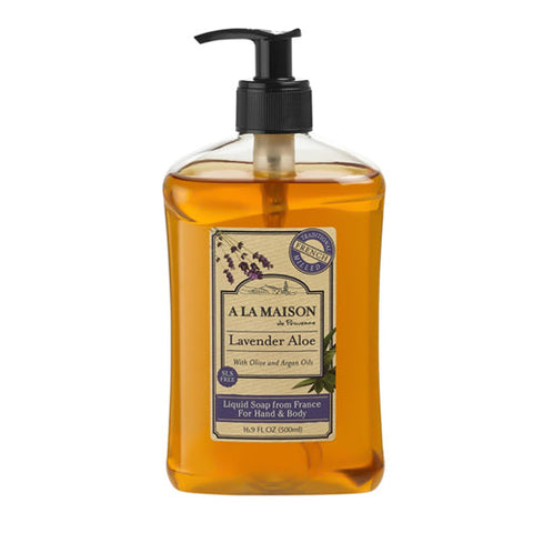 A La Maison, French Liquid Soap, Lavender & Aloe 16.9 oz A La Maison