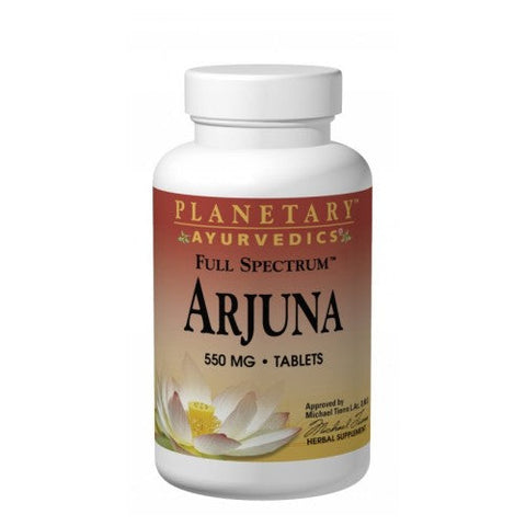 Planetary Ayurvedics, Arjuna Full Spectrum, 550 mg, 120 tabs Planetary Ayurvedics