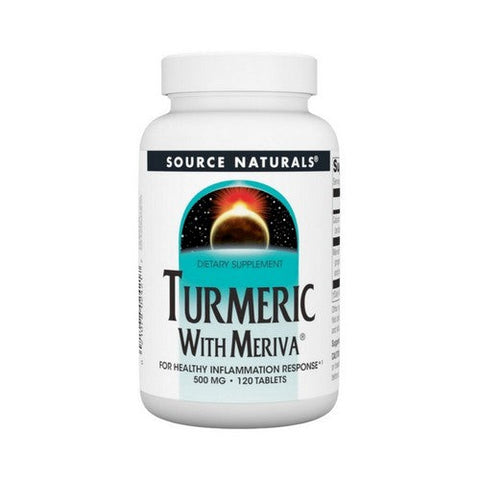 Source Naturals, Turmeric With Meriva, 500 Mg, 120 Tabs Source Naturals