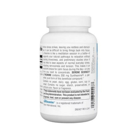 Source Naturals, L-Theanine, 200 mg, 120 caps Source Naturals