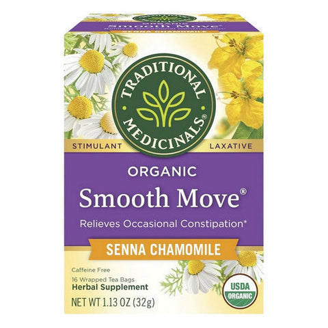 Traditional Medicinals, Smooth Move Chamomile Tea, 16 bags