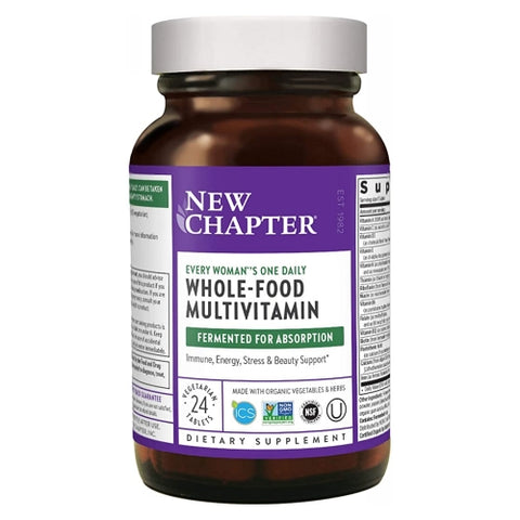 New Chapter, Every Woman's One Daily Multivitamin, 48 Veg Tabs New Chapter