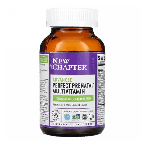 New Chapter, Perfect Prenatal Multivitamin, 96 tabs New Chapter