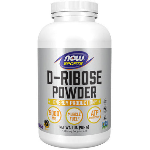 Now Foods, D-Ribose Powder 100% Pure, 1 lb Now Foods