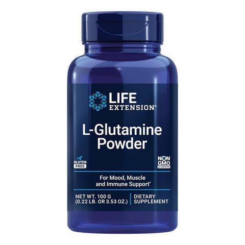 Life Extension, L-Glutamine, Powder 100 grams Life Extension