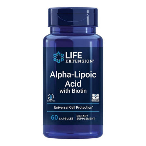 Life Extension, Super Alpha-Lipoic Acid, 250 mg, with Biotin 60 caps Life Extension