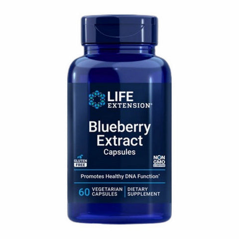 Life Extension, Blueberry Extract Capsules, 60 Veg Caps Life Extension