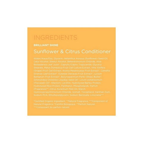 Andalou Naturals, Conditioner Brilliant Shine Sunflower And Citrus, 11.5 Oz
