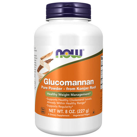 Now Foods, Glucomannan 100% Pure Powder, 8 oz Now Foods