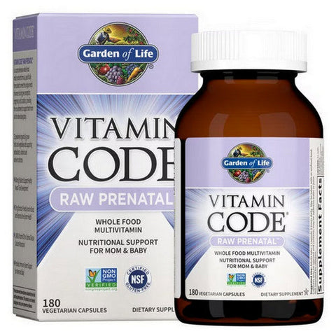 Garden of Life, Vitamin Code Raw Prenatal, 180 Veg Caps Garden of Life
