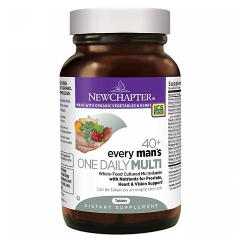 New Chapter, Every Man's One Daily 40 Plus Multi, 24 tabs New Chapter