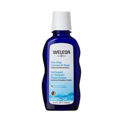 Weleda, One-Step Cleanser And Toner, 3.4 OZ Weleda