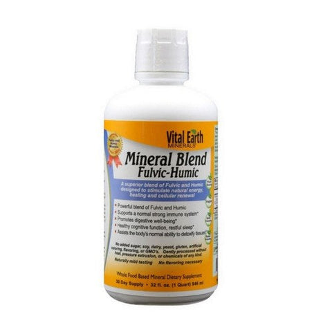 Vital Earth Minerals, Fulvic-Humic Mineral Blend, 32 oz Vital Earth Minerals