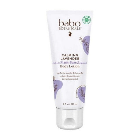 Babo Botanicals, Body Lotion Calming Lavender, 8 Oz Babo Botanicals