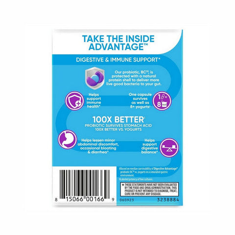 Schiff, Digestive Advantage Daily Probiotics, 30 Caps Schiff