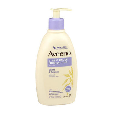 Aveeno, Active Naturals Stress Relief Moisturizing Lotion, 12 oz Aveeno