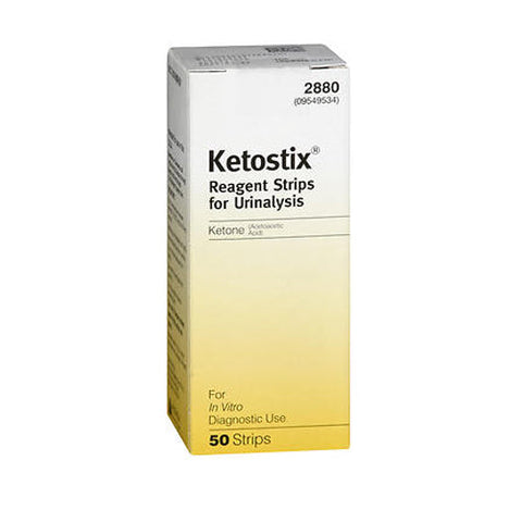 Ketostix, Reagent Strips For Urinalysis Ketone, 50 Count Ketostix