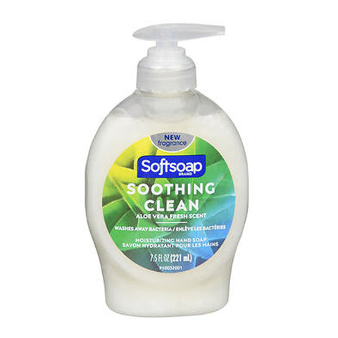 Softsoap, Soothing Clean Moisturizing Hand Soap Aloe Vera Fresh, 7.5 Oz Softsoap