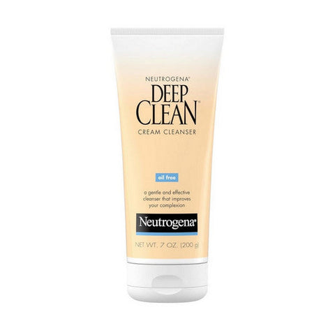 Neutrogena, Deep Clean Cream Cleanser, 7 oz Neutrogena