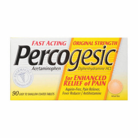 Percogesic, Pain Reliever Original Strength, 90 Tabs Percogesic
