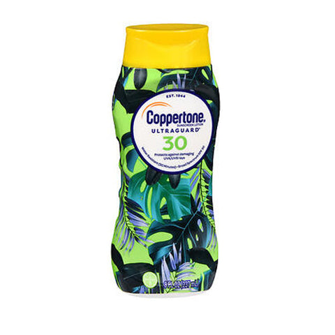 Coppertone, Ultra Guard Sunscreen Lotion SPF 30, 8 Oz Coppertone