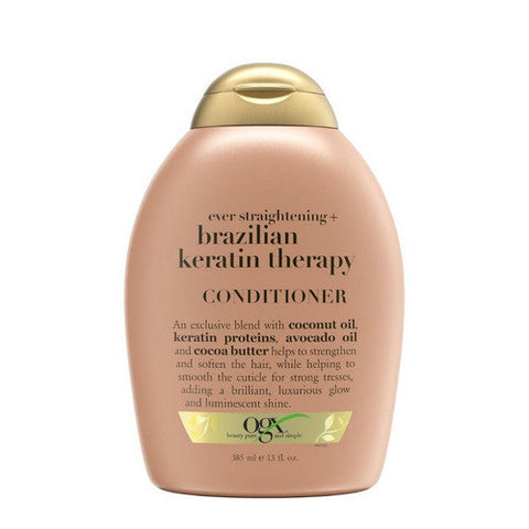 OGX, Ever Straightening Plus Brazilian Keratin Therapy Conditioner, 13 Oz OGX