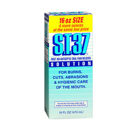 S.T.37, St-37 Liquid Mouth Wash, 16 oz S.T.37