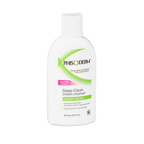Mentholatum, Phisoderm Deep Cleaning Cream, Normal to Dry 6 oz Phisoderm
