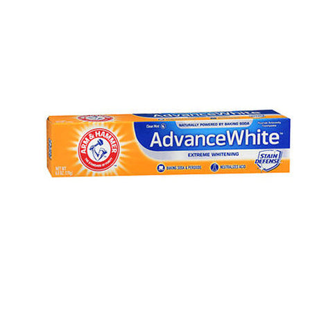 Arm & Hammer, Advance White Fluoride Toothpaste, Baking Soda And Peroxide 6 oz Arm & Hammer