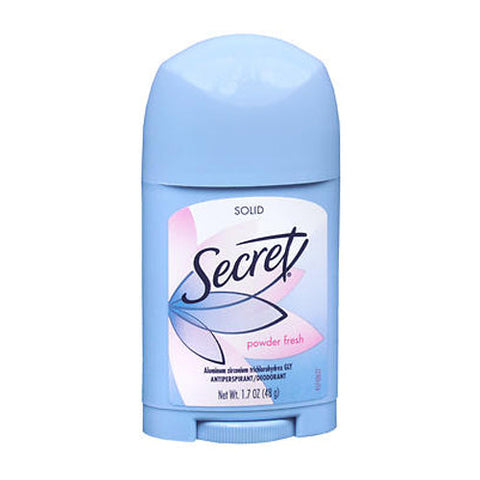 Secret, Anti-Perspirant Deodorant Wide Solid, Powder Fresh 1.7 oz Secret