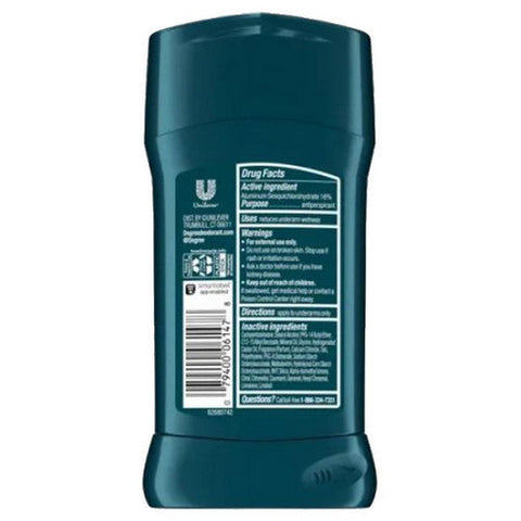 Degree, Advanced 72 Hour Motionsense Anti-Perspirant Deodorant Adventure, 2.7 Oz Degree
