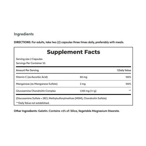Nature's Bounty, Glucosamine Chondroitin Complex, 110 Caps Nature's Bounty