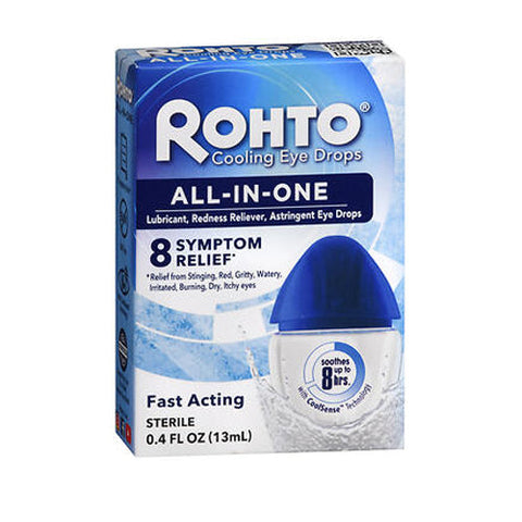 Mentholatum, Rohto Ice Redness Relief Eye Drops, 0.43 oz Rohto