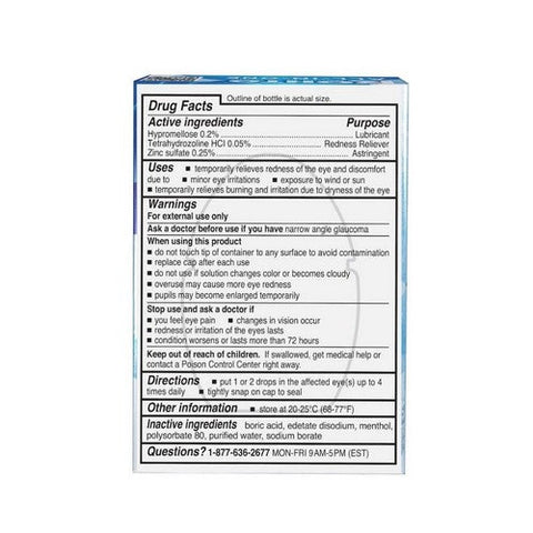 Rohto, Cooling Eye Drops All In One, 0.4 Oz Rohto