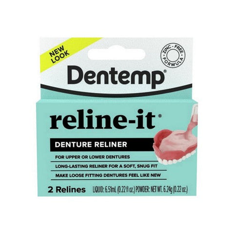Dentemp, Reline-It Denture Reliners, 1 Each Dentemp