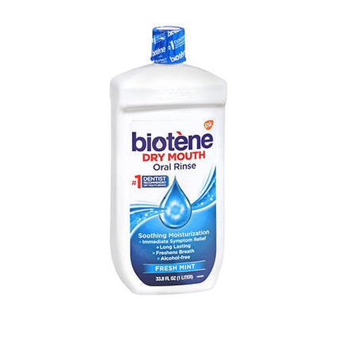 Biotene, Dry Mouth Oral Rinse Fresh Mint, 33.8 Oz Biotene
