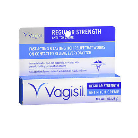 Vagisil, Anti-Itch Creme Original Strength, 1 Oz Vagisil
