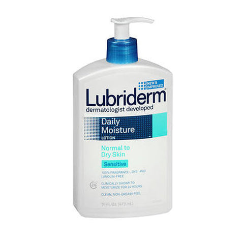 Lubriderm, Daily Moisture Lotion, Sensitive Skin 16 oz Lubriderm