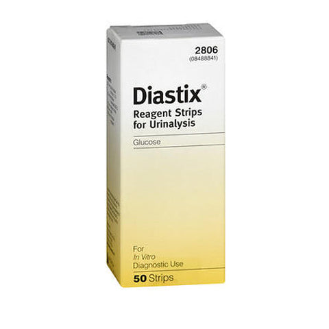 Diastix, Reagent Strips For Urinalysis Glucose, 50 Count Diastix