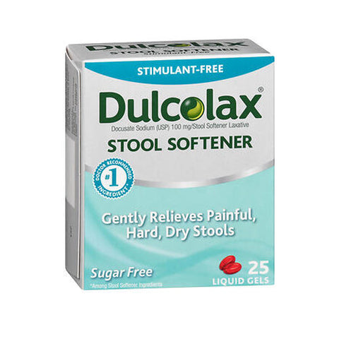 Dulcolax, Stool Softener Liqui Gels To Relieve Constipation, 25 ct Dulcolax