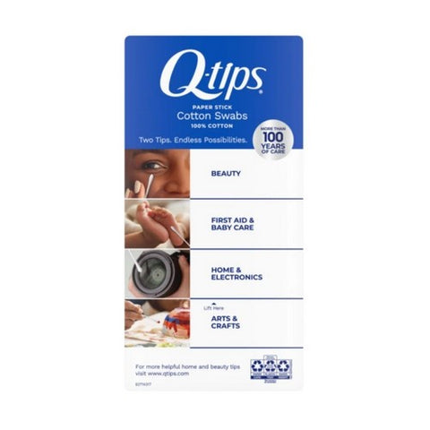 Q-Tips, Cotton Swabs, 375 Count Q-Tips