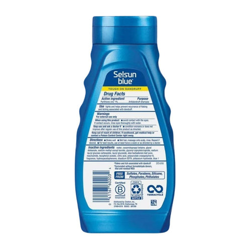 Selsun Blue, Dandruff Shampoo, Itchy Dry Scalp 11 oz Selsun Blue