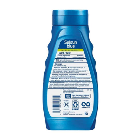 Selsun Blue, Naturals Antidandruff Shampoo Itchy Dry Scalp, 11 Oz Selsun Blue