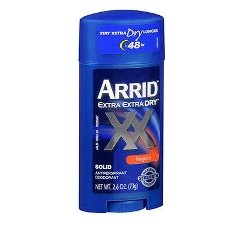 Arrid, Xx Antiperspirant Deodorant, Solid Regular 2.7 oz Arrid